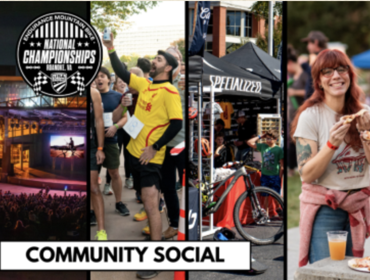 Community Social at USAC MTB Nationals!